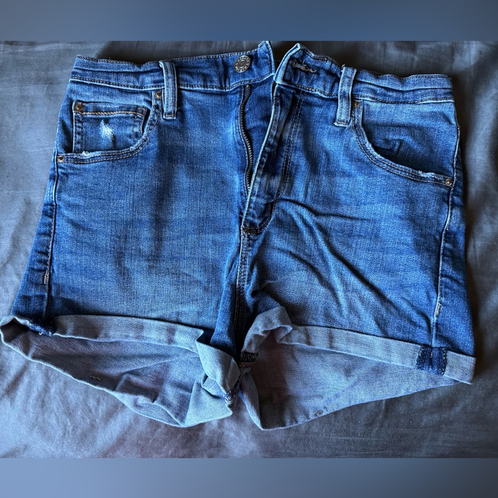 Garage High Rise Jean Shorts - Picture 3 of 3